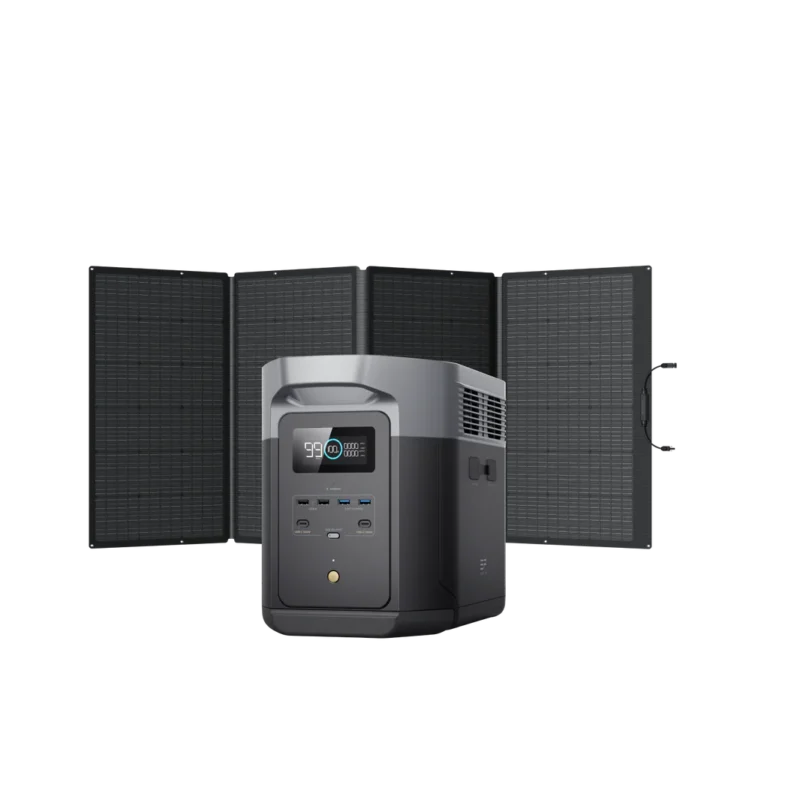 Delta 2 Max + Panel Solar 400W