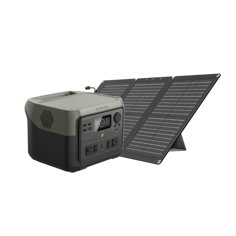 River 2 Max + Panel Solar 60W