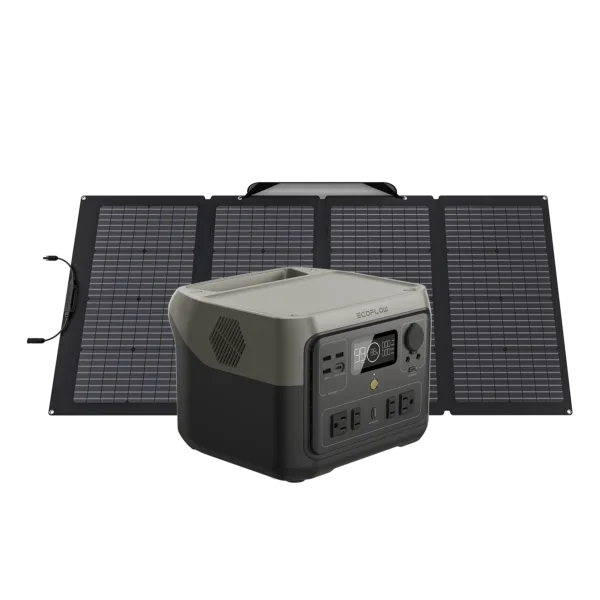 River 2 Max + Panel Solar 220W